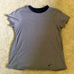 Brooks Distance T-shirt- gray, size: XS
